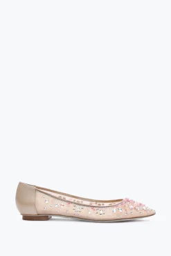 Per Le Invitate|Per Le Damigelle^Rene Caovilla Ballerina Cinderella Champagne 10 ROSA