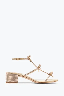 Per Le Invitate|Sandali^Rene Caovilla Caterina Sandalo Con Cristalli 40 Beige