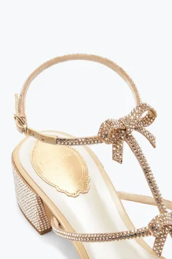 Per Le Invitate|Sandali^Rene Caovilla Caterina Sandalo Con Cristalli 40 Beige