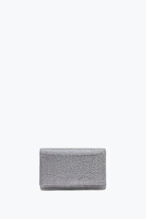 Clutch|Clutch^Rene Caovilla Clutch Aida Con Cristalli All-Over Blu
