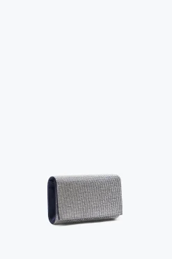 Clutch|Clutch^Rene Caovilla Clutch Aida Con Cristalli All-Over Blu