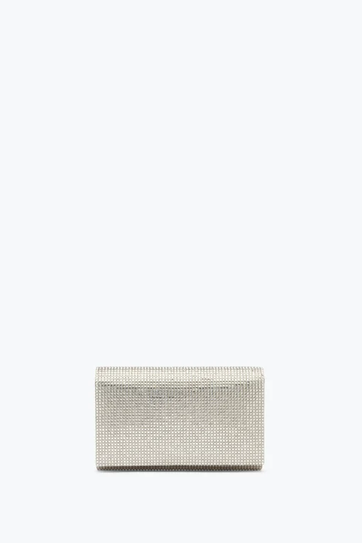 Clutch|Clutch^Rene Caovilla Clutch Gioiello Argento Aida Grigio