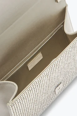 Clutch|Clutch^Rene Caovilla Clutch Gioiello Argento Aida Grigio