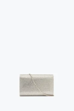 Clutch|Clutch^Rene Caovilla Clutch Gioiello Argento Aida Grigio