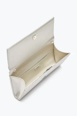 Clutch|Clutch^Rene Caovilla Clutch Zafira Con Cristalli All-Over Argento