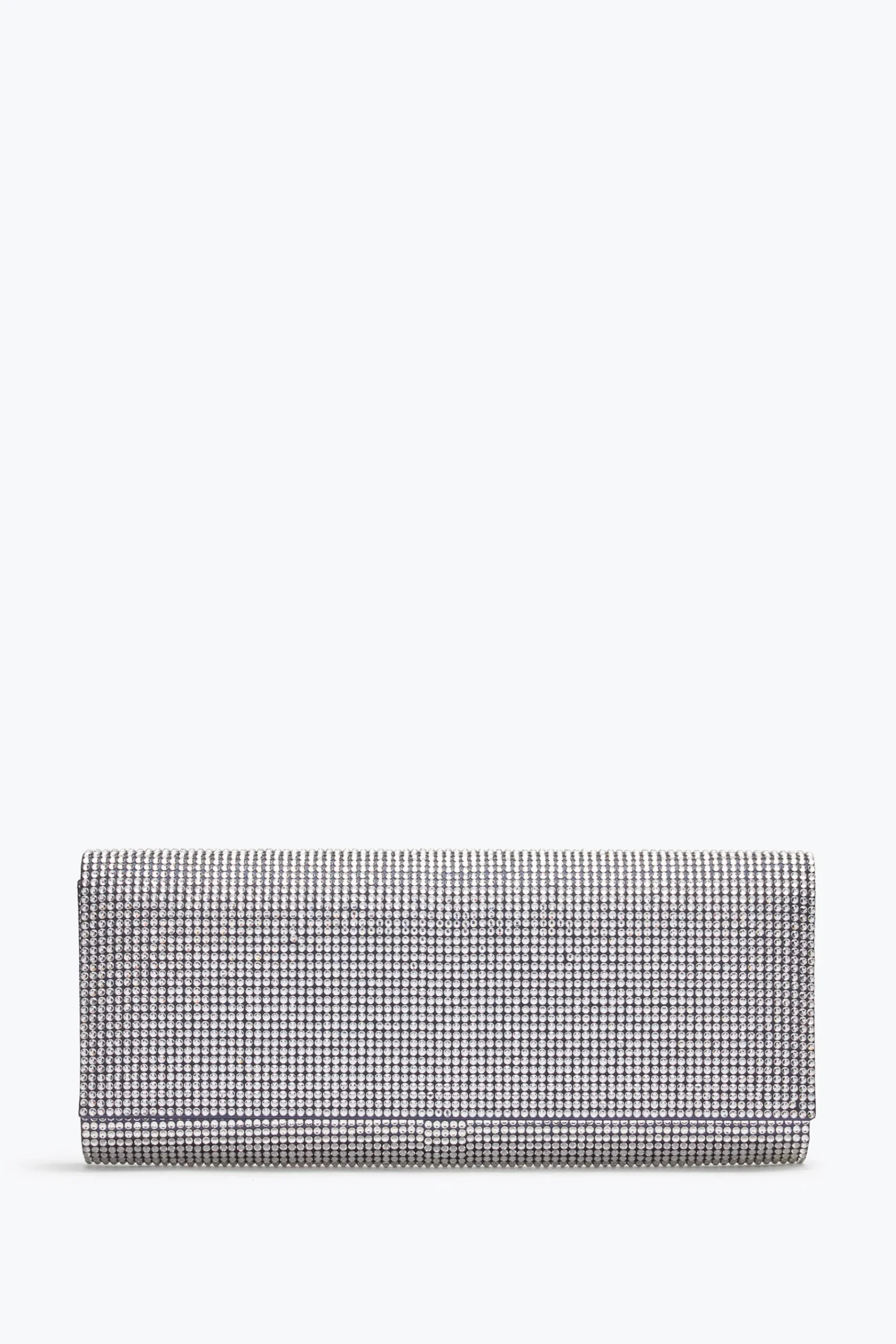 Clutch|Clutch^Rene Caovilla Clutch Zafira Con Cristalli All-Over Blu
