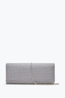 Clutch|Clutch^Rene Caovilla Clutch Zafira Con Cristalli All-Over Blu