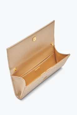 Clutch|Clutch^Rene Caovilla Clutch Zafira Con Cristalli All-Over Oro