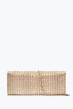Clutch|Clutch^Rene Caovilla Clutch Zafira Con Cristalli All-Over Oro