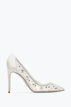 Collezione Sposa|Décolleté^Rene Caovilla Décolleté Cinderella Bianca 105 Bianco