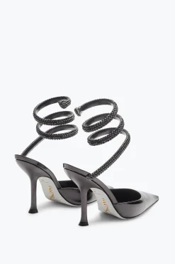 Décolleté^Rene Caovilla Décolleté Cleo Nera Con Cristalli 105 Nero