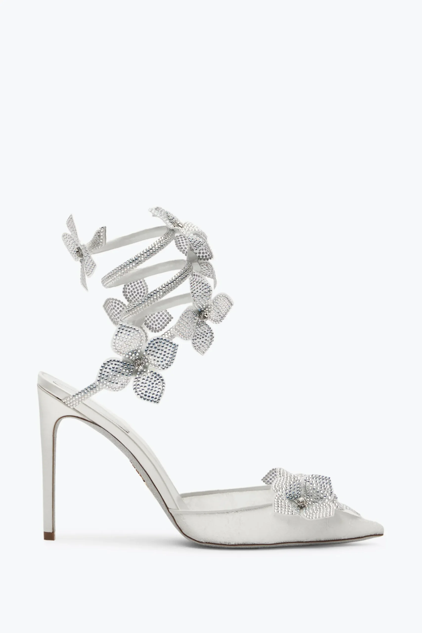 Collezione Sposa|Décolleté^Rene Caovilla Décolleté Floriane Bianca 105 Bianco