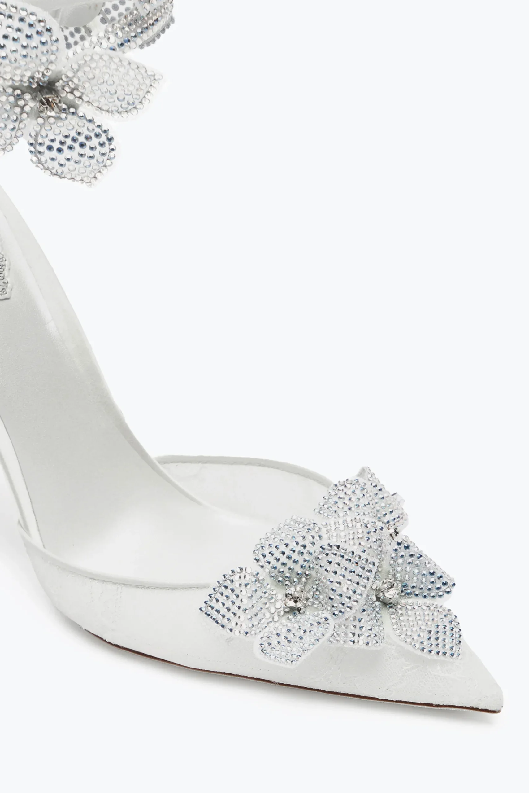 Collezione Sposa|Décolleté^Rene Caovilla Décolleté Floriane Bianca 105 Bianco