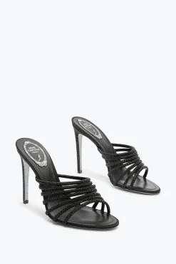 Mule^Rene Caovilla MULE FULL TRIM NERA 105 Nero