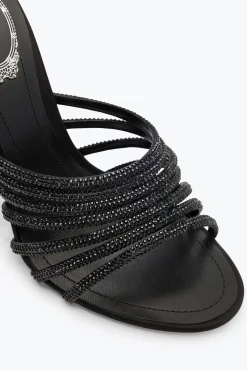 Mule^Rene Caovilla MULE FULL TRIM NERA 105 Nero