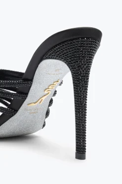 Mule^Rene Caovilla MULE FULL TRIM NERA 105 Nero
