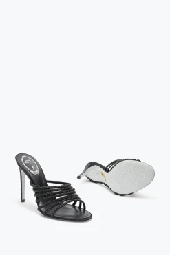 Mule^Rene Caovilla MULE FULL TRIM NERA 105 Nero