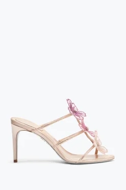 Per Le Invitate|Mule^Rene Caovilla MULE PEACH FLOWER 80 Rosa