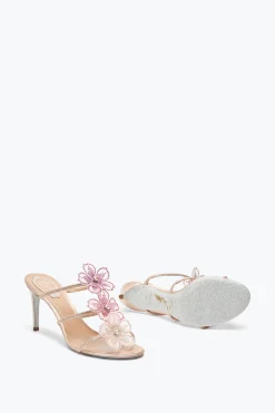 Per Le Invitate|Mule^Rene Caovilla MULE PEACH FLOWER 80 Rosa