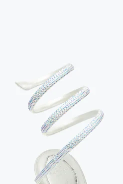 Icone|Sandali^Rene Caovilla Sandali Con Strass Cleo Bianco