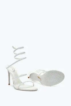 Icone|Sandali^Rene Caovilla Sandali Con Strass Cleo Bianco