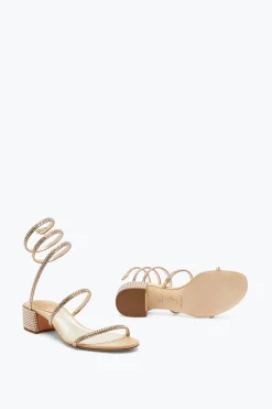 Per Le Invitate|Sandali^Rene Caovilla Sandali Eleganti Cleo Beige