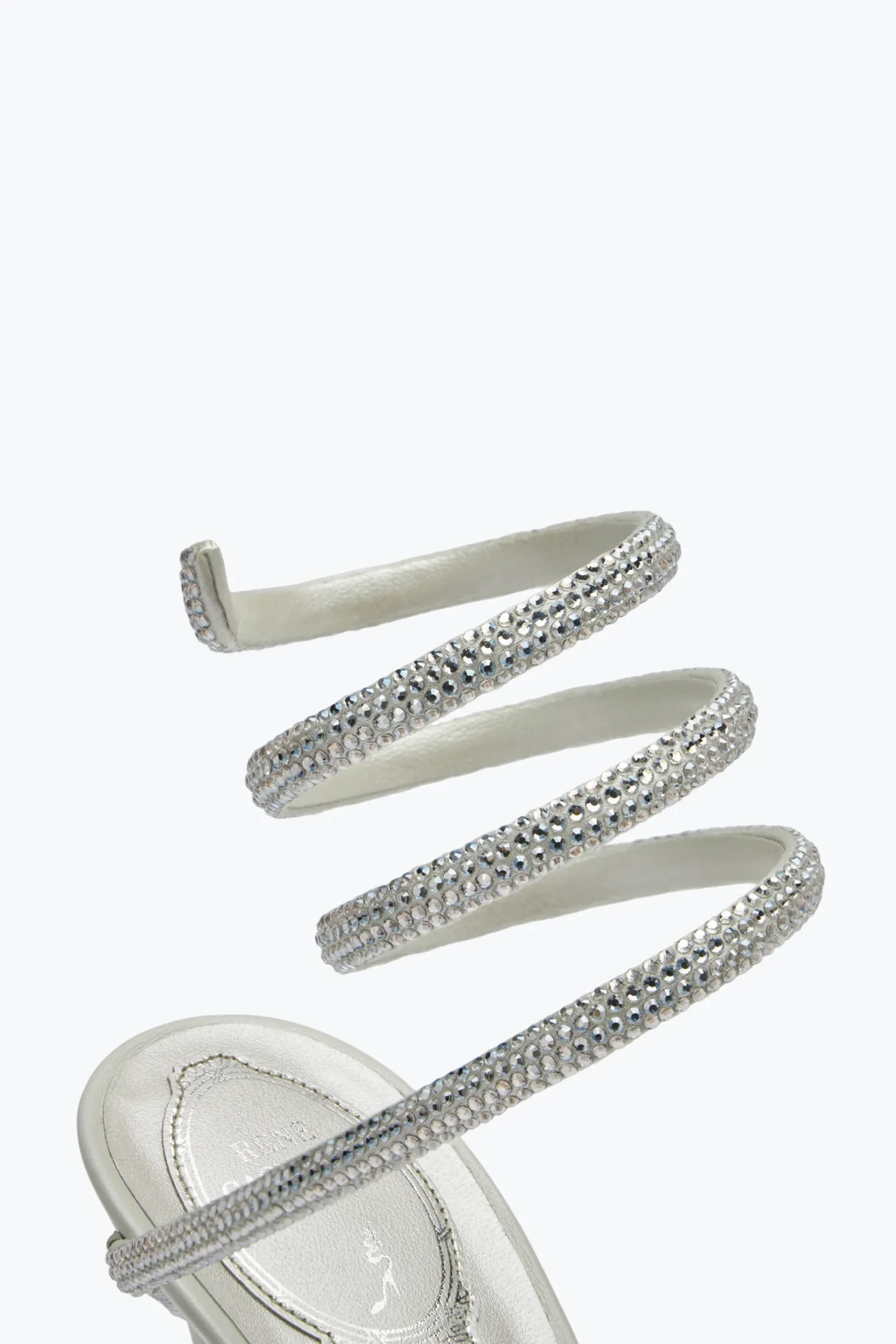 Clutch|Collezione Sposa^Rene Caovilla Sandalo Margot 105 Con Cristalli Avorio