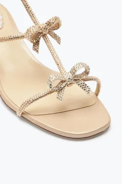 Sandali^Rene Caovilla Sandalo Caterina Con Cristalli 35 Beige