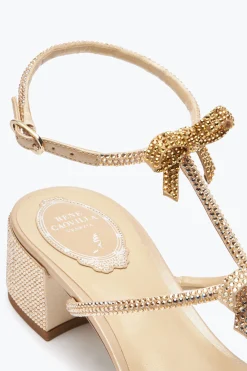 Sandali^Rene Caovilla Sandalo Caterina Con Cristalli 35 Beige