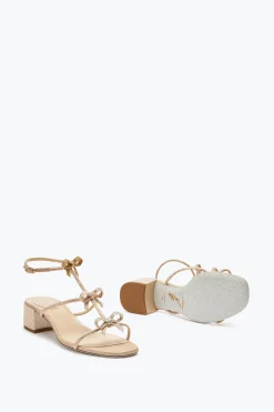 Sandali^Rene Caovilla Sandalo Caterina Con Cristalli 35 Beige