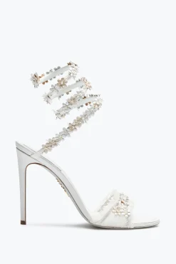 Collezione Sposa|Sandali^Rene Caovilla SANDALO BLOOM 105 Bianco