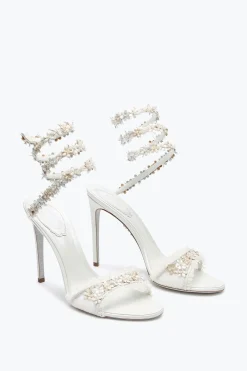 Collezione Sposa|Sandali^Rene Caovilla SANDALO BLOOM 105 Bianco
