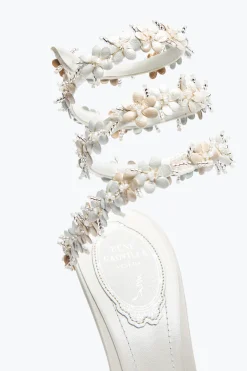 Collezione Sposa|Sandali^Rene Caovilla SANDALO BLOOM 105 Bianco