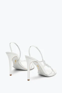 Collezione Sposa|Sandali^Rene Caovilla SANDALO BRAID AVORIO 105 Bianco