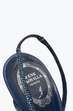 Sandali^Rene Caovilla SANDALO BRAID ELETTRICO 105 Blu