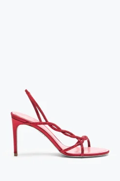 Sandali^Rene Caovilla SANDALO BRAID 80 Rosso