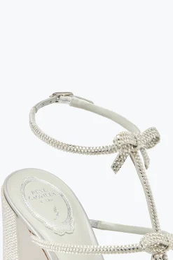 Sandali^Rene Caovilla Sandalo Caterina Argento Con Cristalli 80 Grigio