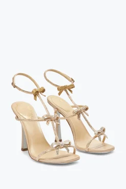 Per Le Damigelle|Sandali^Rene Caovilla Sandalo Caterina Con Cristalli 105 Beige