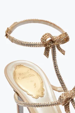 Per Le Damigelle|Sandali^Rene Caovilla Sandalo Caterina Oro 80 Beige