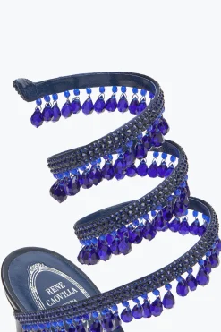 Sandali^Rene Caovilla Sandalo Chandelier Indaco 105 Blu