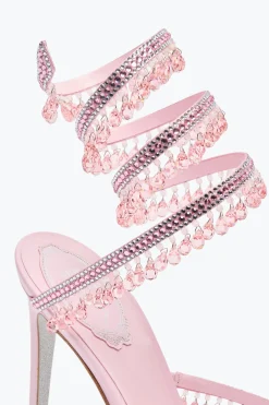 Per Le Invitate|Sandali^Rene Caovilla SANDALO CHANDELIER CIPRIA 105 Rosa