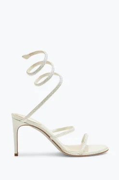 Collezione Sposa|Icone^Rene Caovilla Sandalo Cleo 80 Bianco