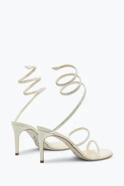 Collezione Sposa|Icone^Rene Caovilla Sandalo Cleo 80 Bianco