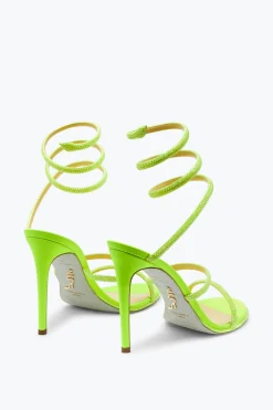 Sandali^Rene Caovilla Sandalo Cleo Fluo Con Cristalli 105 Giallo