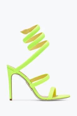 Sandali^Rene Caovilla Sandalo Cleo Fluo 105 Giallo
