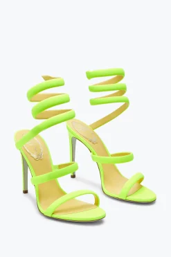 Sandali^Rene Caovilla Sandalo Cleo Fluo 105 Giallo