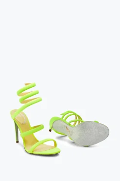 Sandali^Rene Caovilla Sandalo Cleo Fluo 105 Giallo