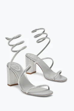 Per Le Damigelle|Sandali^Rene Caovilla Sandalo Cleo Con Cristalli 80 Grigio