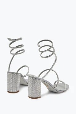 Per Le Damigelle|Sandali^Rene Caovilla Sandalo Cleo Con Cristalli 80 Grigio