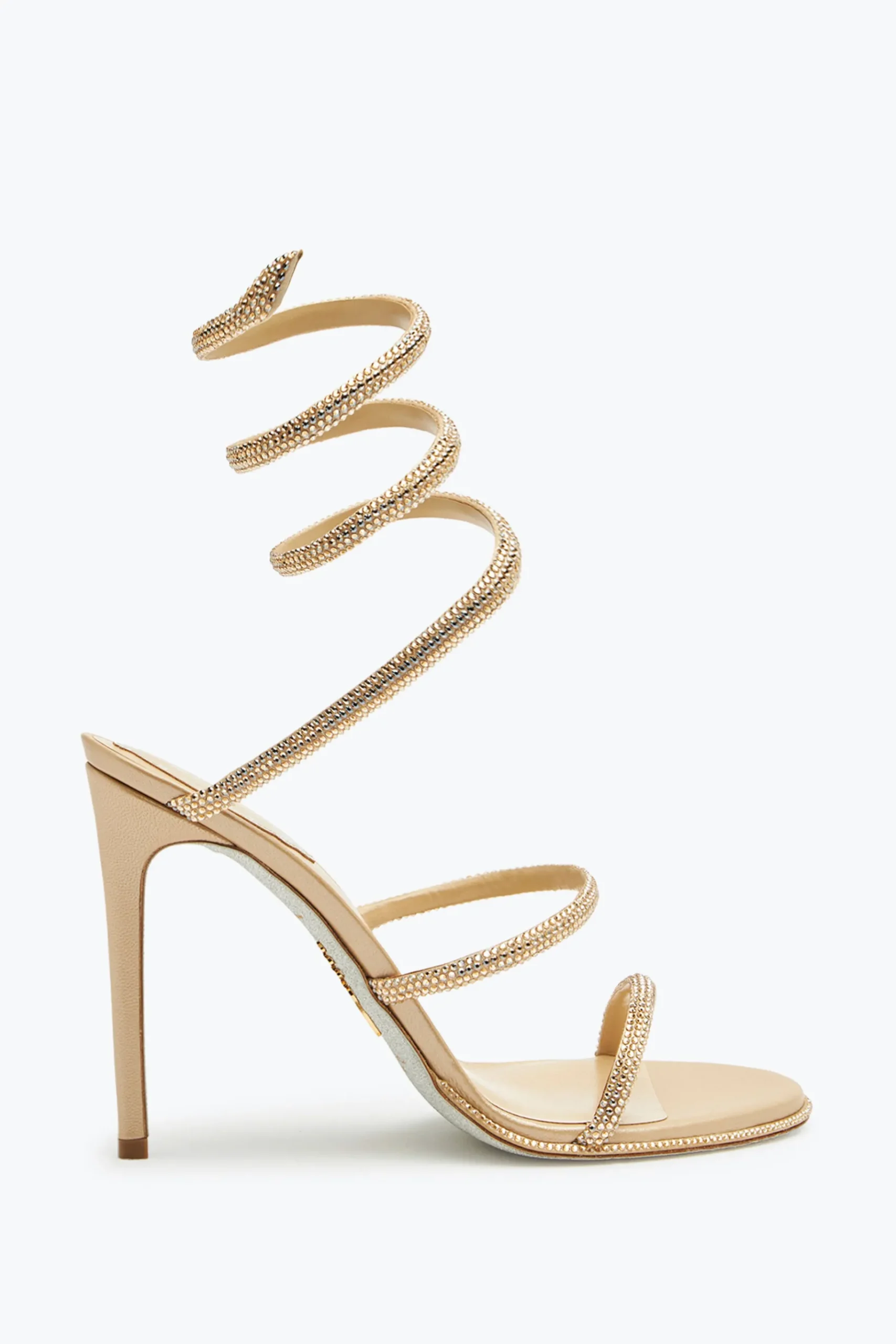 Per Le Invitate|Icone^Rene Caovilla Sandalo Cleo Oro 105 Beige